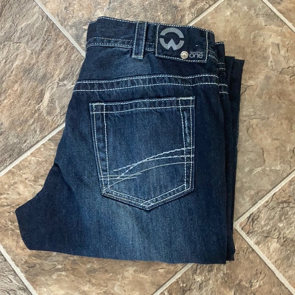 Size 34/30 Warehouse One jeans - Picture 1 of 14